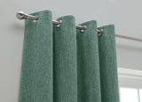 Habitat Blackout Eyelet Curtains Forest Green 168x229cm, UK version