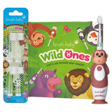 Brush Baby WildOnes Monkey Kids Electric Toothbrush Gift Set