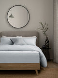 Silver grey brushed cotton supersoft deep fitted sheet (British brand)