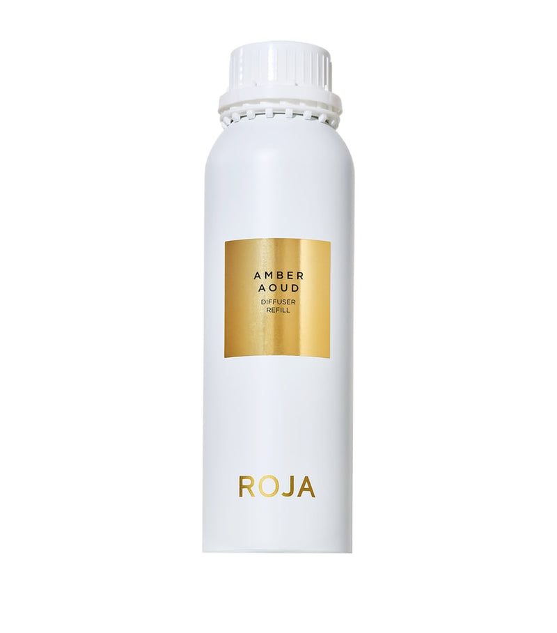 Roja Amber Aoud reed diffuser refill 750ml, imported from the UK