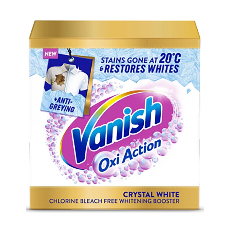 Vanish Gold Oxi Action Powder Crystal White Stain Remover 27kg