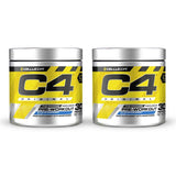 Cellucor C4 Original Explosive Pre-Workout Icy Blue Raspberry Fitness Supplement 2x198g