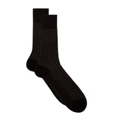Falke Shadow Stripe Cotton Blend Socks