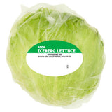 ASDA brand Iceberg Lettuce fresh vegetable imported from the UK
