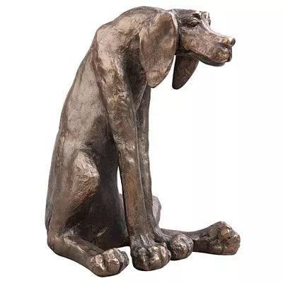 Frith Sculpture Sidney dog sculpture, 29.5cm tall - British product