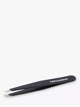 Professional Slant Tweezer for Eyebrow Shaping, Black