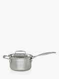Le Creuset 3-ply stainless steel lidded saucepan, UK version