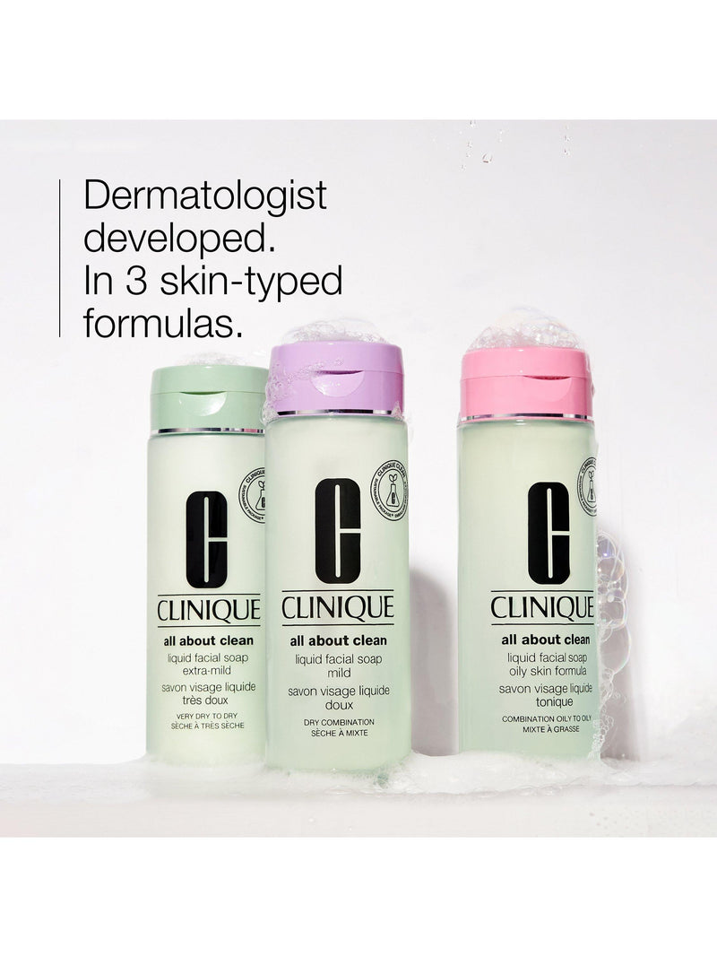 Clinique liquid facial soap mild 200ml - British product