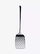Slotted Stainless Steel Turner with Comfortable Rounded Handle