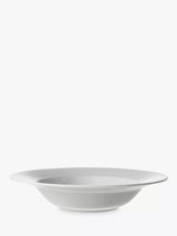 John Lewis Luna Fine China Serve Bowl Natural Serving Bowl 27cm