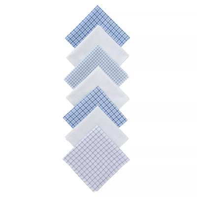 John Lewis Designer Handkerchiefs Multi Pack of 7