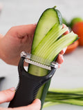 OXO Julienne Peeler with safety cover - British product