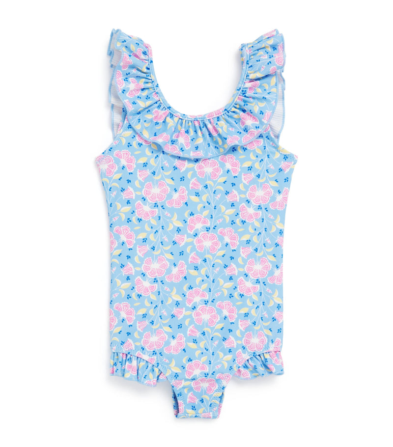 Louise Misha Floral Ruffle-Trim Andrea children's swimsuit 24 months, UK version