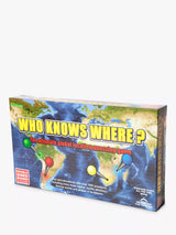 Wildcard Games Who Knows Where Global Location Guessing Board Game
