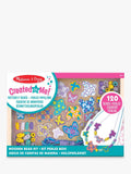 Melissa Doug butterfly friends bead set imported from the UK, 120+ wooden jewelry crafting accessories