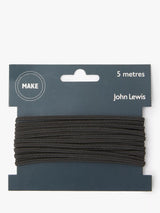 John Lewis 3mm Elastic Ribbon 5 Metres