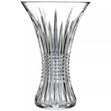 Waterford Crystal Lismore diamond cut glass vase clear 30cm (British brand)
