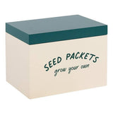 Something Different Seeds Storage Box MDF Wood 17x13cm