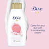 Dove Peony Rose foaming bath soak 450ml - British product