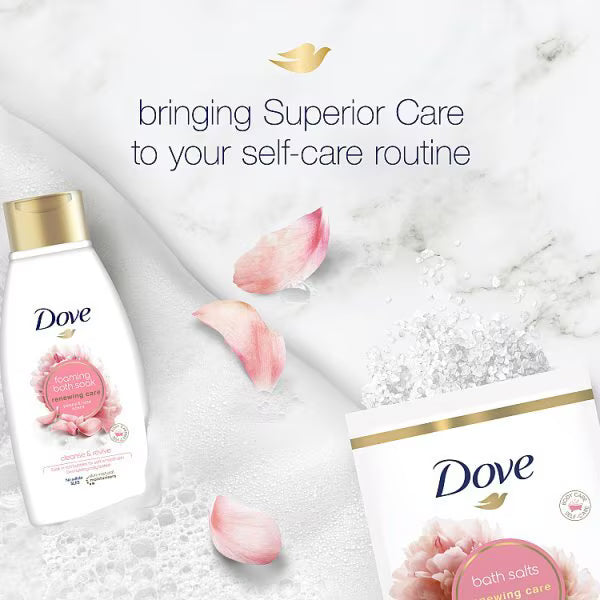 Dove Peony Rose foaming bath soak 450ml - British product
