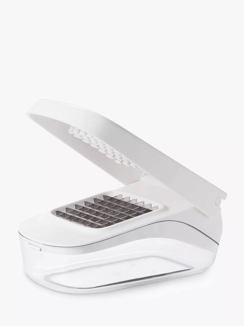 OXO Good Grips Easy Pour Vegetable Chopper, imported from the UK