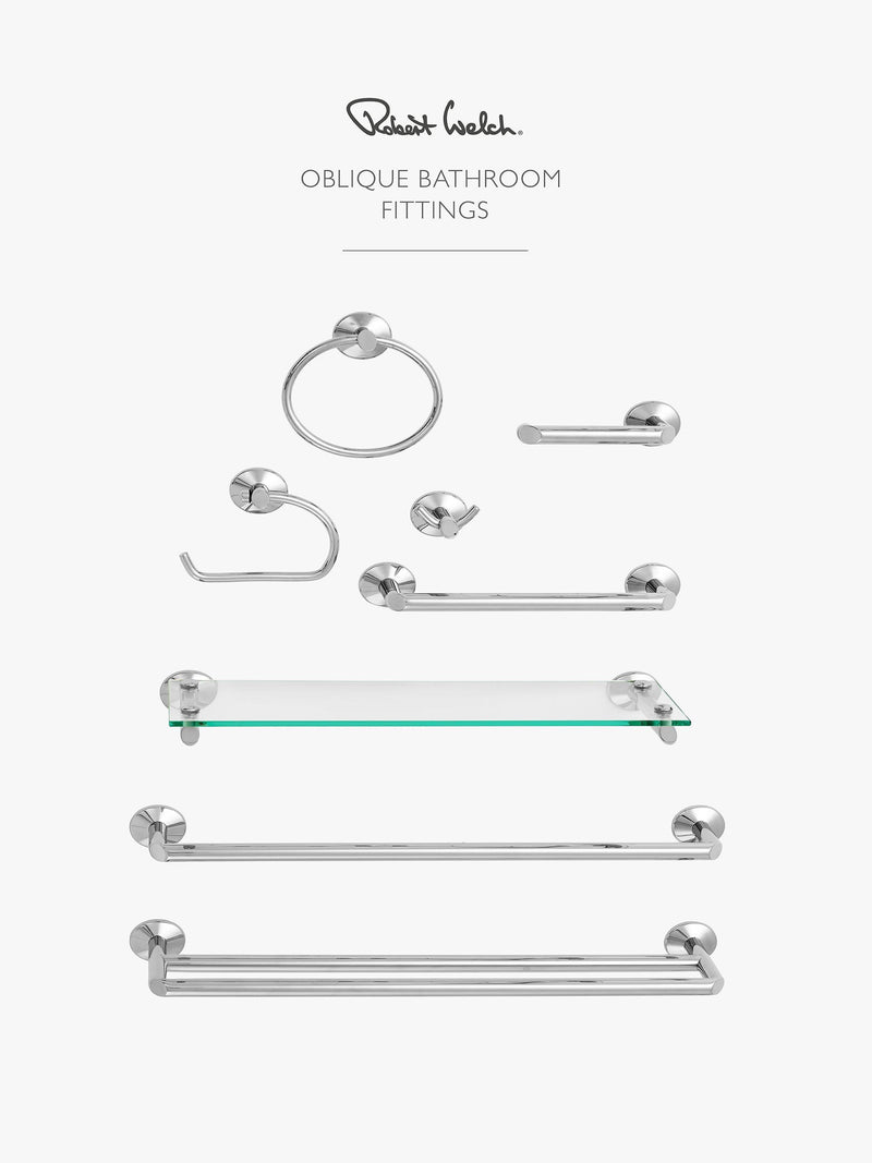 Robert Welch oblique toothbrush holder, imported from the UK
