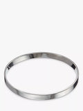 Andea sterling silver square edge bangle - British product
