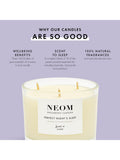 NEOM travel scented candle for sleep, imported from the UK