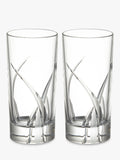 John Lewis crystal highball glasses clear set of 2 360ml UK version