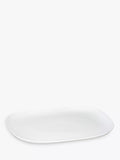 John Lewis porcelain platter white 38cm, UK version