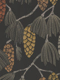 Harlequin wallpaper standing ovation pine cone design, UK version