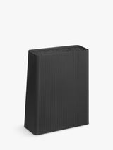 Contemporary Black Empty Knife Block for Safe Storage