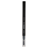 Eyebrow Pencil with Teardrop Tip and Spoolie Brush Dark Brunette