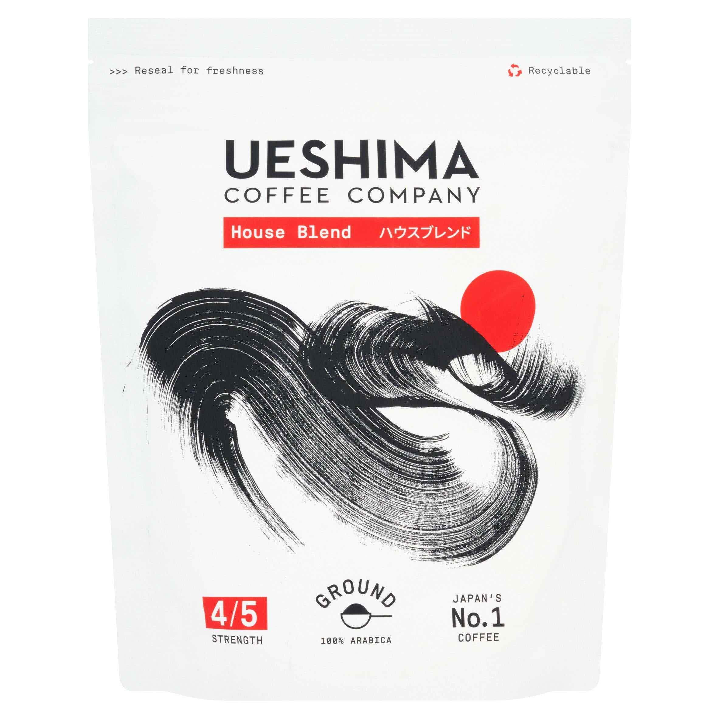 Ueshima Coffee Company House Blend Rich Roast Ground Coffee 250g GOODS Sainsburys