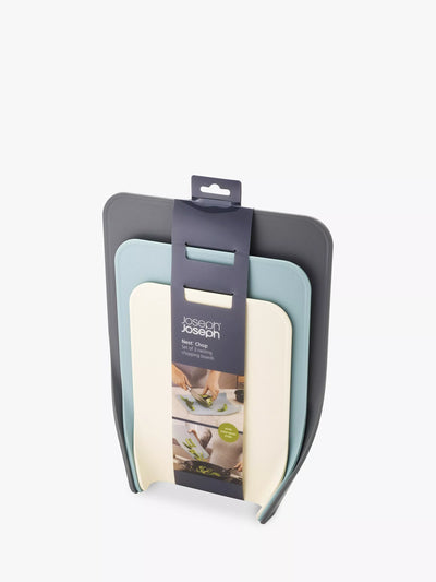 Joseph Joseph Nest Plastic Chopping Boards Opal Set of 3