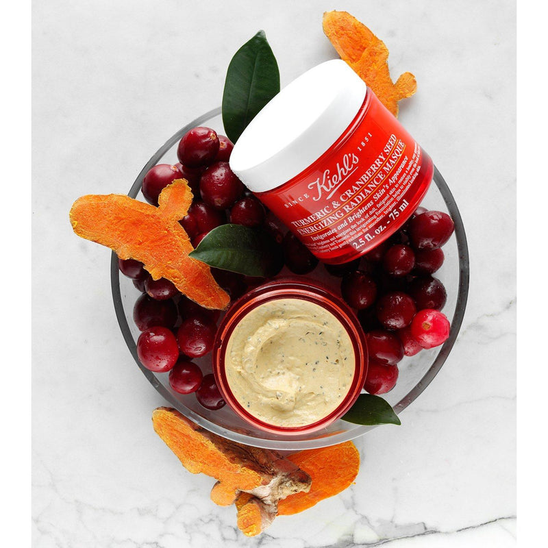 Kiehl's energising radiance masque with turmeric and cranberry seeds 100ml, UK version