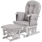 Kub Haywood Reclining Glider Nursing Chair and Footstool - McGrocer