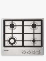 Fisher & Paykel CG604DNGX1 Gas Hob Stainless Steel 60cm