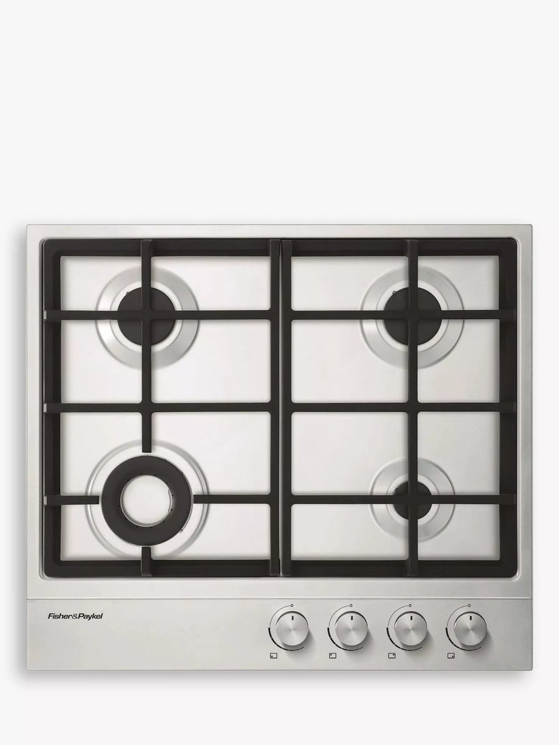 Fisher & Paykel gas hob stainless steel - British product
