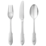 Georg Jensen children's cutlery set with elephant design, UK version