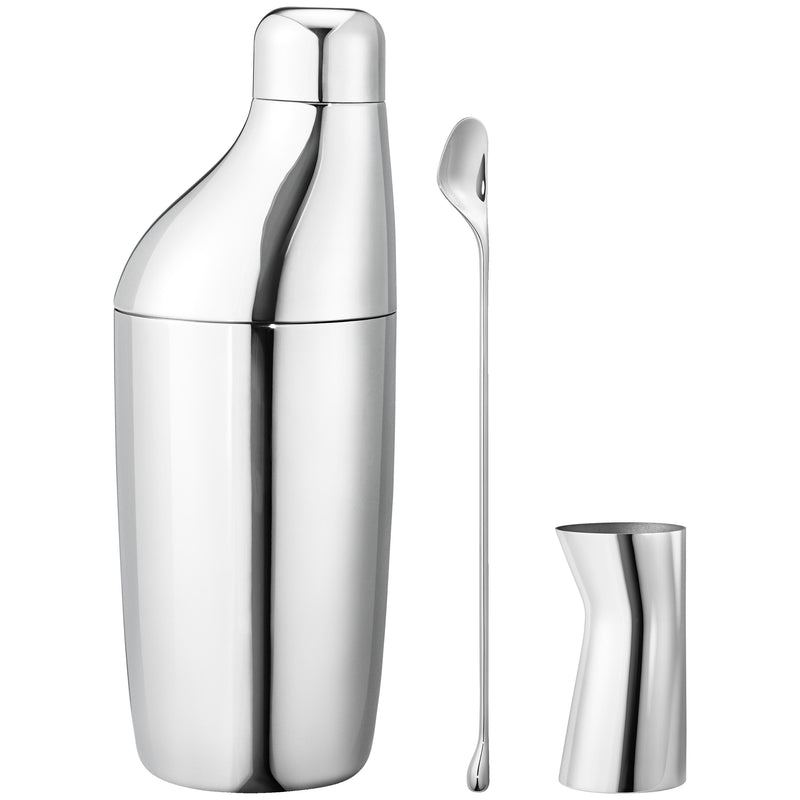 Georg Jensen Sky Cocktail Shaker Gift Set, UK version