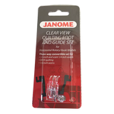 Janome Clear View Quilting Foot and Guide Set