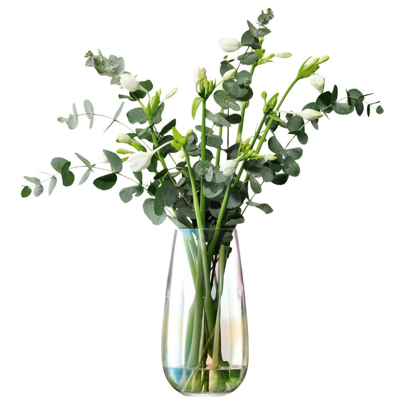 LSA International Pearl Optic Wide Vase H28cm, UK version