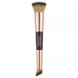 Dual-Head Contour Makeup Brush with Synthetic Fibres