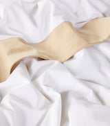 Super King Flat Sheet in Egyptian Cotton with Contrasting Trims (270cm x 300cm)