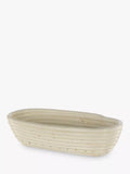 Eddingtons Banneton oval bread proofing basket in Neutral - British product