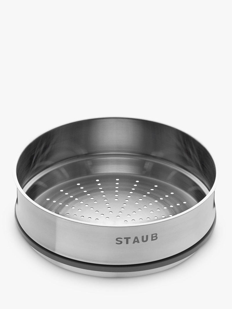STAUB Cocotte Steamer Insert Silver 26cm Diameter (British brand)