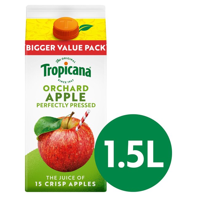 Tropicana Pressed Apple Fruit Juice 1.5L GOODS M&S