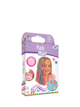 Hair Extension and Color Chalks Kit with Plaiting Accessories