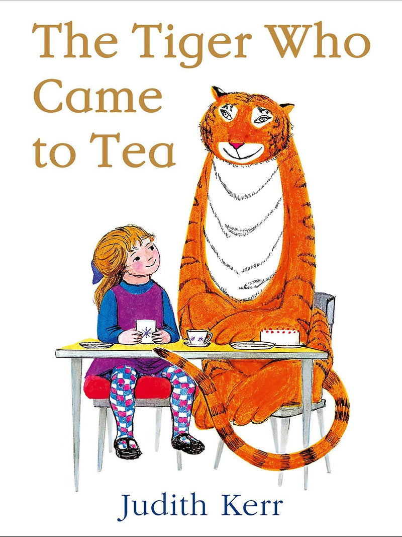 Children's book The Tiger Who Came To Tea 50th anniversary edition (British brand)